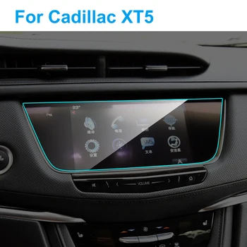 

Car GPS Navigation Screen Protector for Cadillac XT5 2016-18 Interior Tempered Glass Screen Protective Film Auto Car Accessories