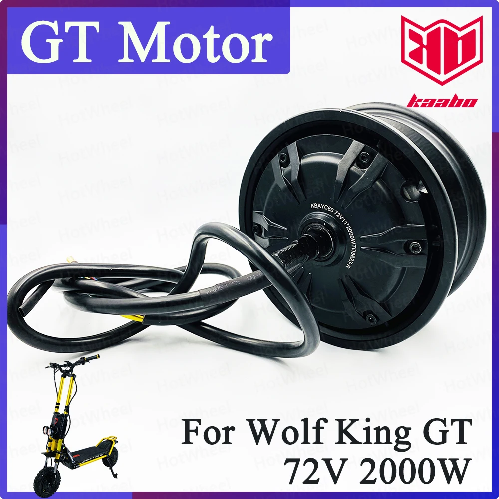 Kaabo Wolf King Gt Scooter 72v 2000w Motor With Hall Escooter Parts