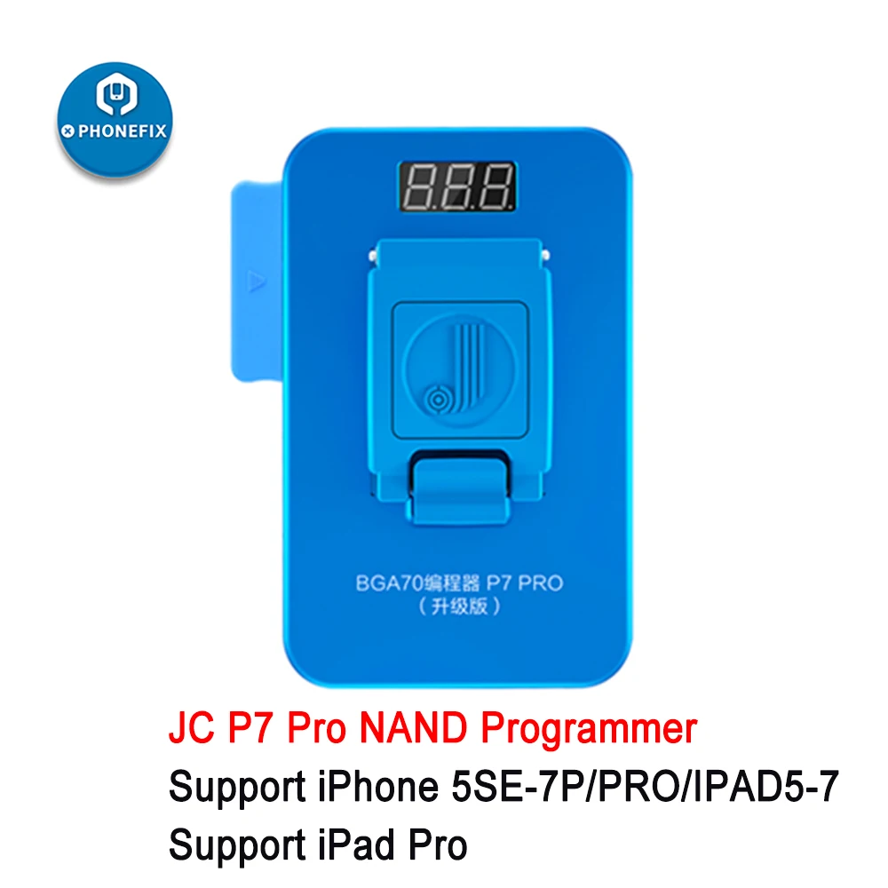 PHONEFIX JC Pro1000S NAND Программист P7 Тесты инструмент SN узнать Ошибка записи ремонт для