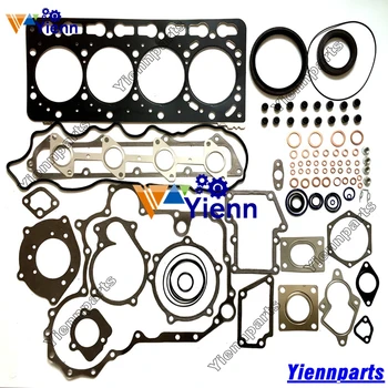 

For Kubota V3300 Overhual Gasket Kit Include Head Gasket For Kubota V3300-E V3300-DI v3300-DIT Diesel Engine Repair Parts