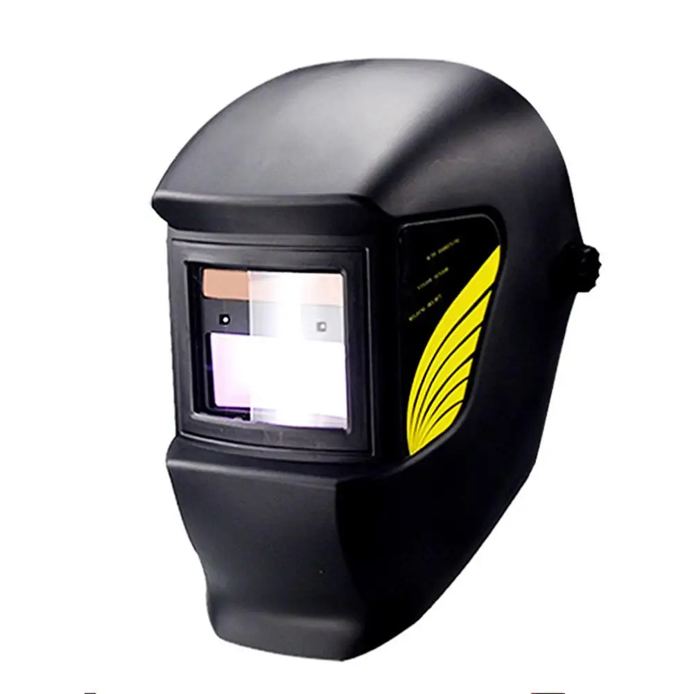 Solar Energy Auto Darkening Welding Helmet Mask Welder Cap Lens Filter Automatic Shade Mask Goggles Lens Adjustable Sensitivity