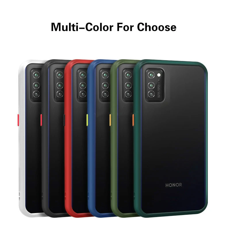 Luxury Matte Translucent Case for Samsung Galaxy S20 Ultra Plus S20+ Phone Hard PC TPU Back Cover Shockproof Funda |