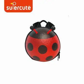 

2~6 Years Old Cute Mochila lady bug Little Kids Toddler Backpacks Traveling Outdoor for Kids Anti-lost Bag Light Glitter