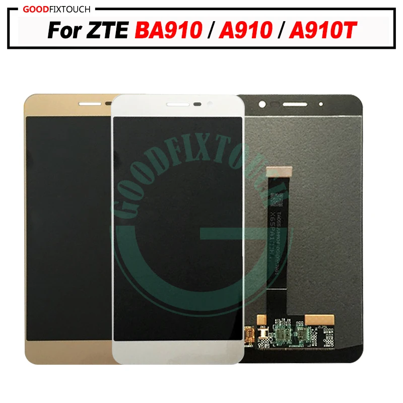 ААА + качество для ZTE BA910 / 910T A910 ЖК-дисплей Дисплей кодирующий преобразователь
