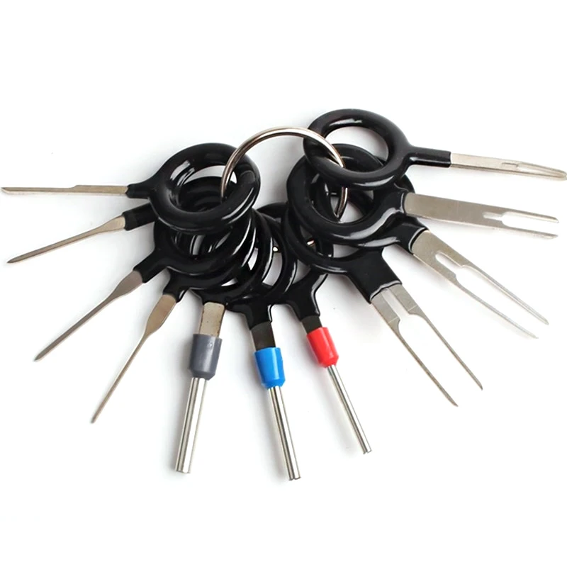 

1 piece Auto Terminal Removal Tool Car Plug Wire Harness Terminal Extraction Pick Connector Crimp Pin Back Needle Remove Tool