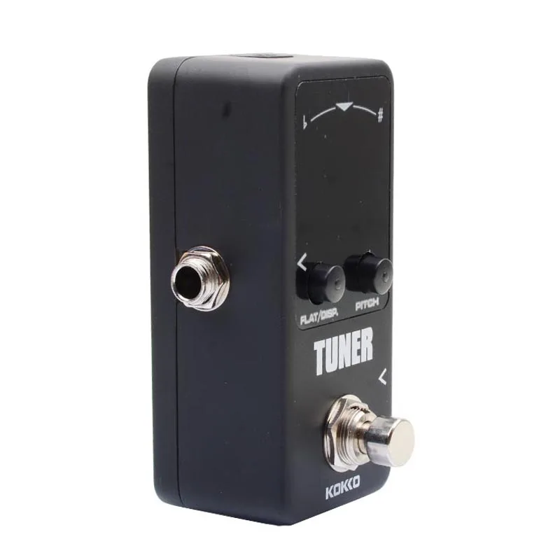 Flanger FTN2 светодиодный экран мини-педаль тюнер гитарный эффект педали