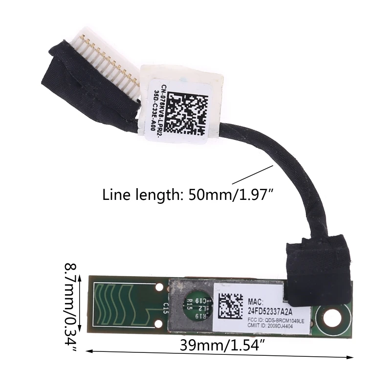 CN-03Y8R 380 Bluetooth 4.0 Module for Dell Latitude E5410 E5510 E5420 E5520 E5430 E5530 E5400 M4700 Laptop Accessories Parts |