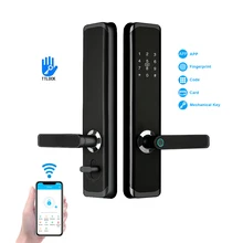 YOHEEN TTlock Bluetooth App Wifi Elektronische Sicherheit Biometrische Fingerprint Smart Türschloss für Home