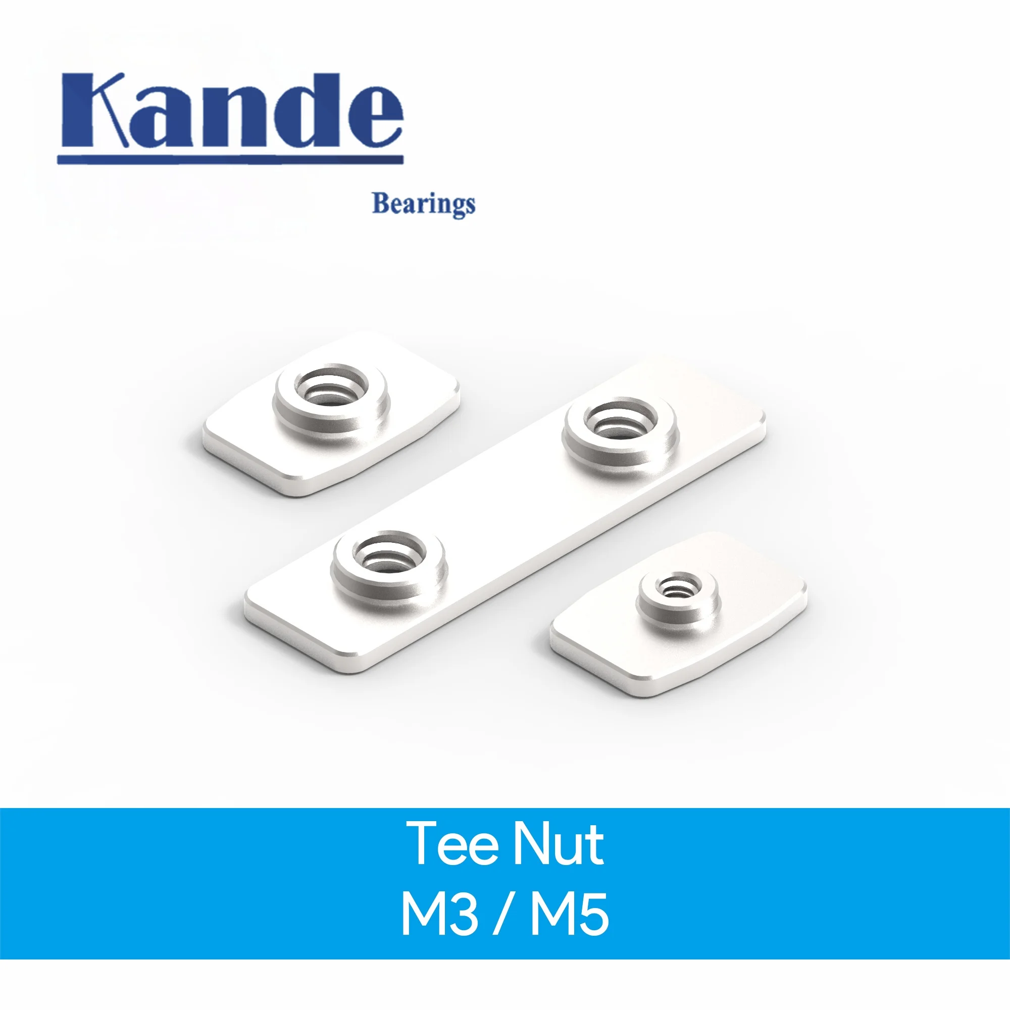 

Kandebearings OpenBuilds M3 M5 Tee Nuts Double Tee Nuts