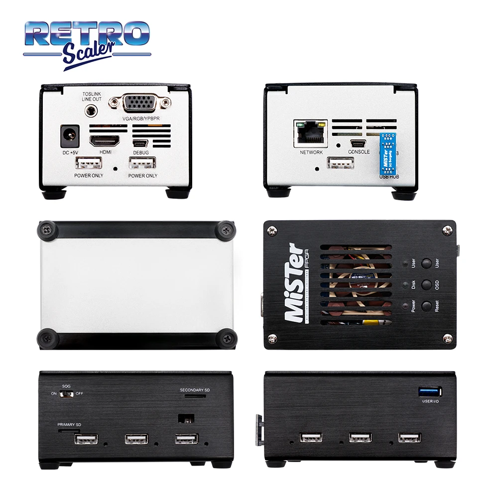 US $420.98 RetroScaler Mister FPGA Kit Core ControlTerasic DE10NanoMain Board for MiSTer Project FPGA Multi Platform Gaming