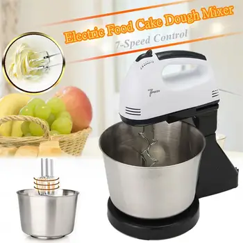 

Electric Food Mixer Table Stand Cake Dough Mixer Handheld Egg Beater Blender Baking Whipping Cream Machine For Baking Stirrer