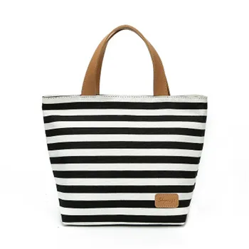 

Fashion Portable Thermal Lunch Bag Food Fresh Bento Pouch Office Picnic Drink Cold Insulation Organizer Tote Bag
