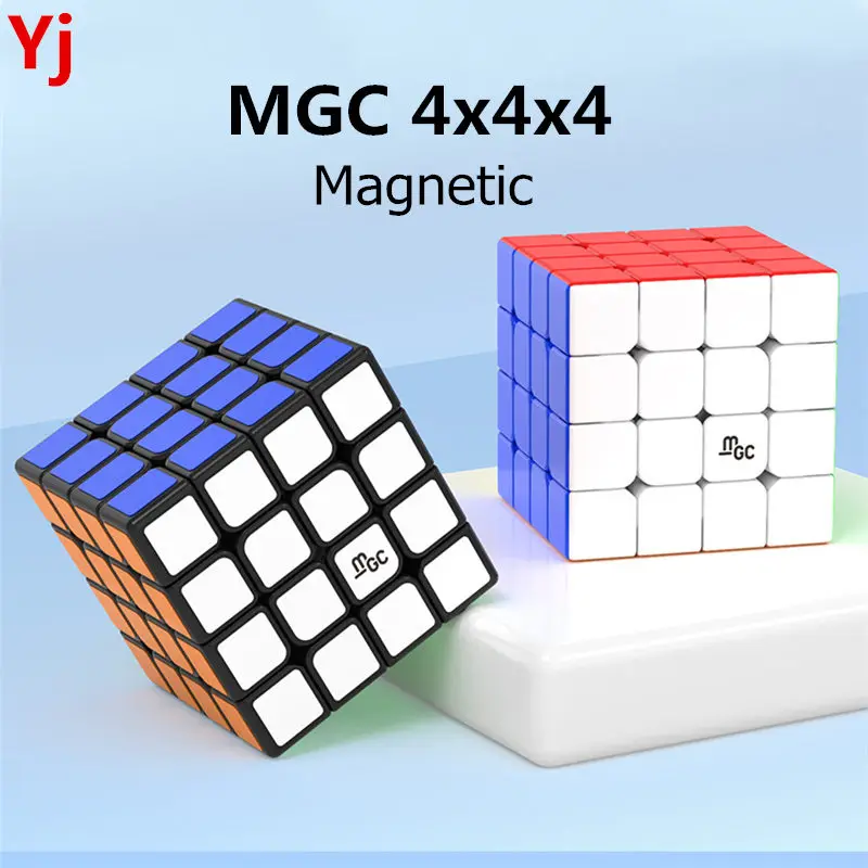 YJ MGC 4x4 Magnetic Magic Speed Yj Cube Yongjun MGC 4 M 4M mgc4 M 4x4x4  Magnets Puzzle cubes Educational Toys for Children|Magic Cubes| - AliExpress