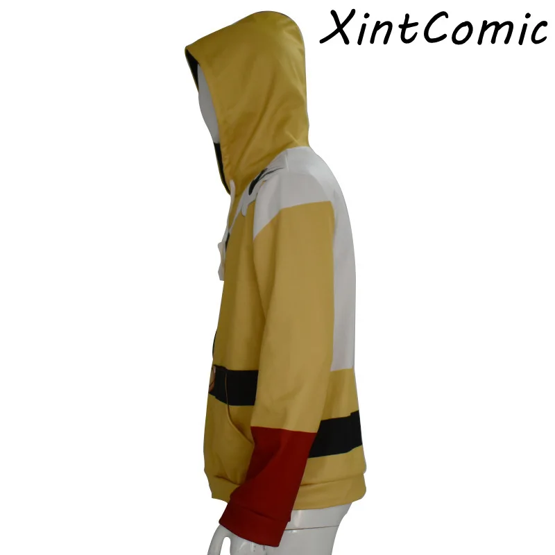 Аниме One Punch Man 3D печатные мужские толстовки Модные Классные удобные мужские куртки Повседневный свитер для мужчин