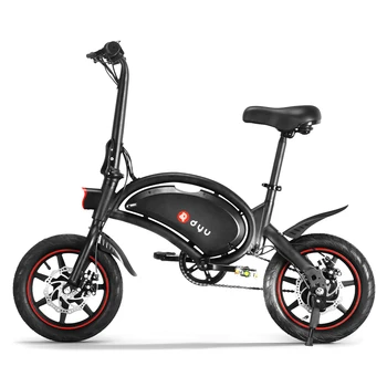 

14 Inch Folding Power Assist Electric Bicycle Moped E-bike 10AH Battery 40 - 60km Max Range