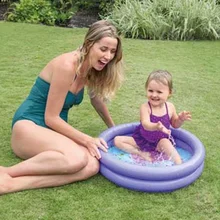 Освежающий летний детский бассейн для маленьких детей, надувной мини-бассейн разных цветов