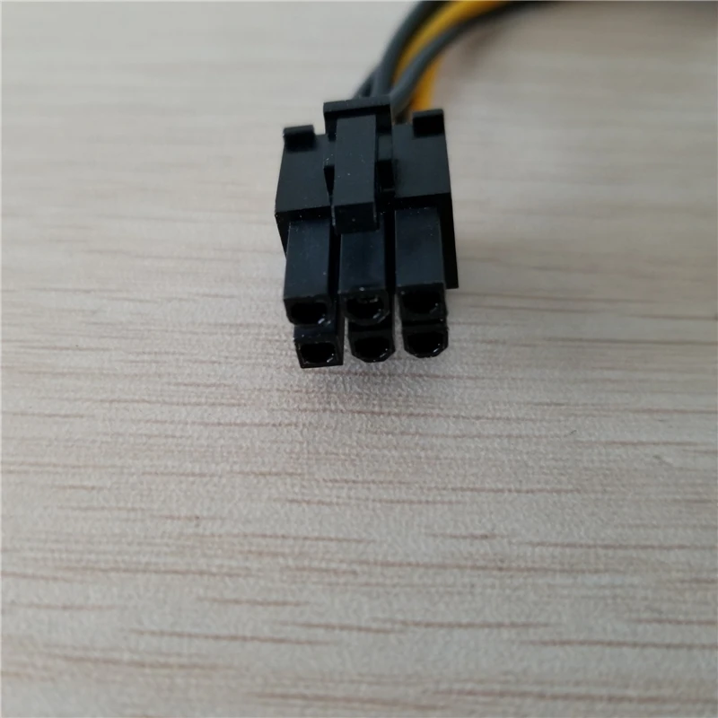 15Pin SATA к PCI E 6Pin адаптер питания кабель Шнур 18AWG провод для PCIe графическая