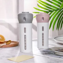 4-в-1 путешествия бутылки комплект организованная герметичность туалетных принадлежностей, заполняемый жидкой/лосьон/кремовый комплект контейнеров спрей бутылки инструменты для макияжа