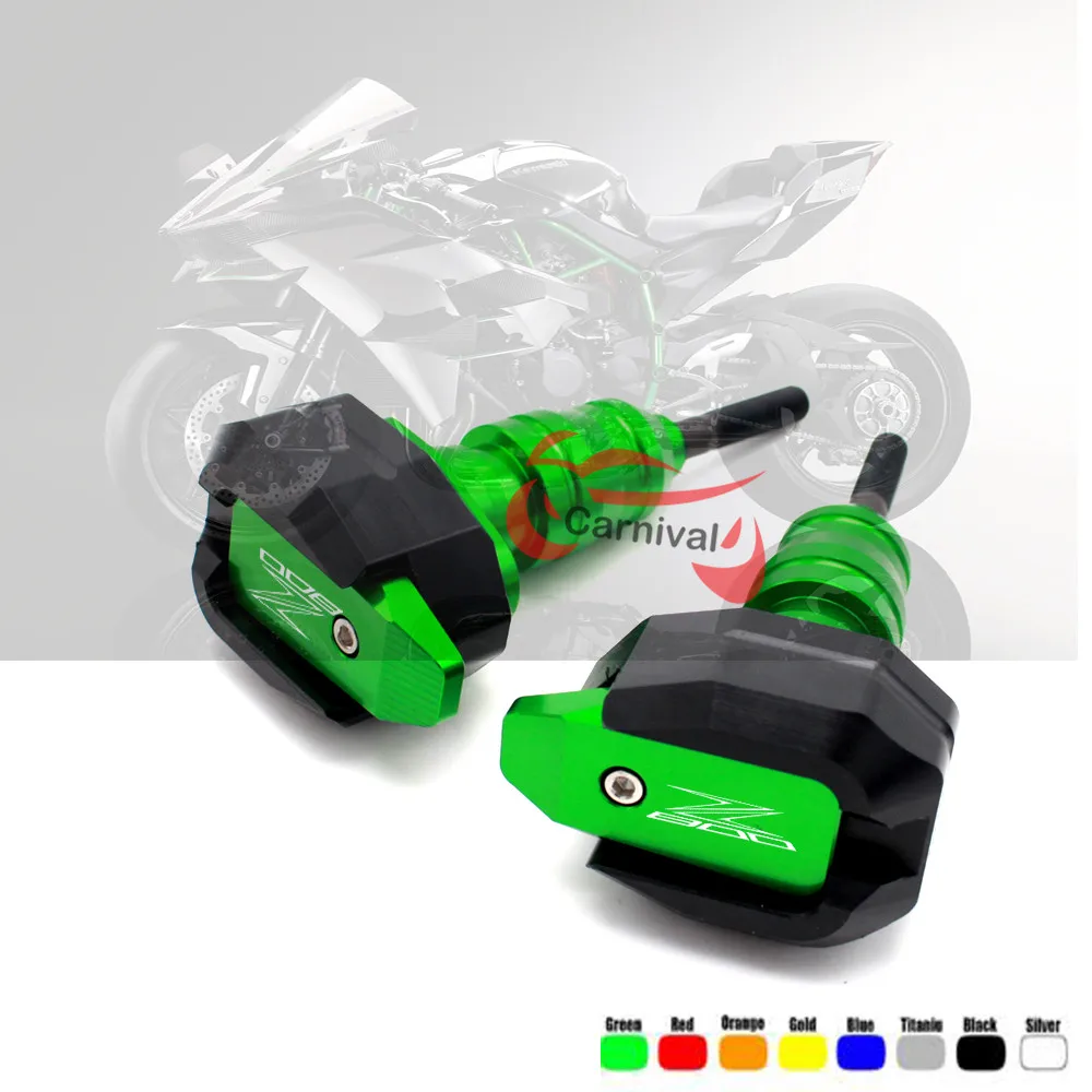 Для KAWASAKI Z800 Мотоцикл с ЧПУ Защита от падения Рамка слайдер обтекатель Защита Анти Краш Pad протектор