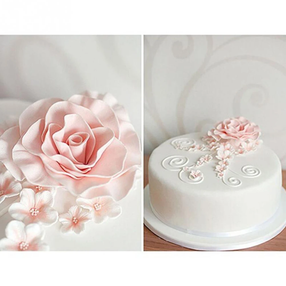 6 шт./компл. Sugarcraft паста роза цветок лепесток помадка украшение для печенья резак