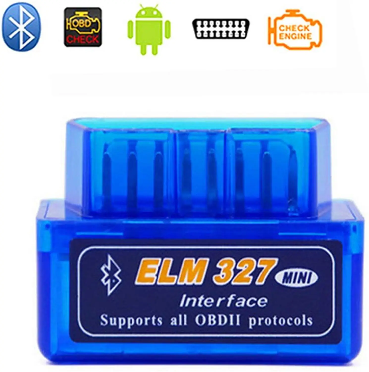 Диагностический инструмент ELM327 obd2 obd Bluetooth Elm 327 мини интерфейс V2.1 OBD2 II