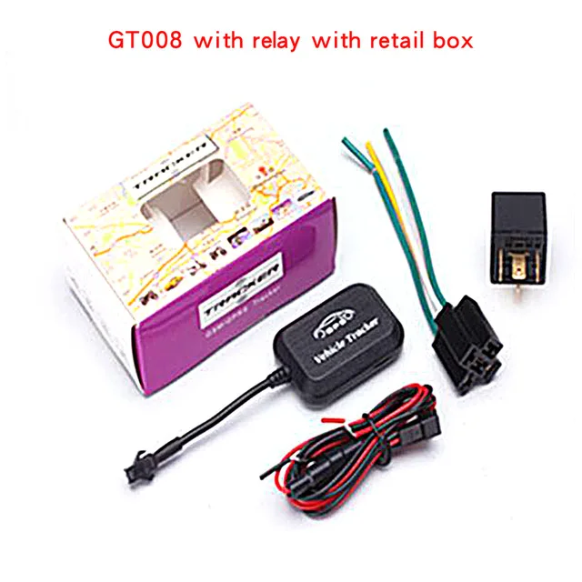 GT008 gps трекер автомобиля GT008 gps GSM локатор анти-вор автомобиля локатор gps tracker в режиме реального времени отслеживающее устройство нет встроенного Батарея