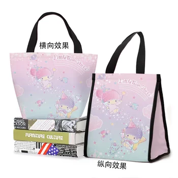 

IVYYE Twin Star Fashion Customized Lunch Bags Cartoon Tote Warm Storage bag Portable Women Girls Unisex New