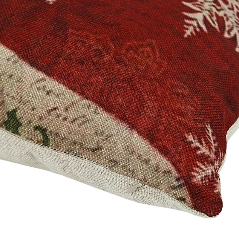 2 шт., чехол для подушки с рождественским оленем/лисой, 18x18 дюймов, чехол для подушки для домашнего декора, дизайнерский чехол для подушки, чехол для подушки