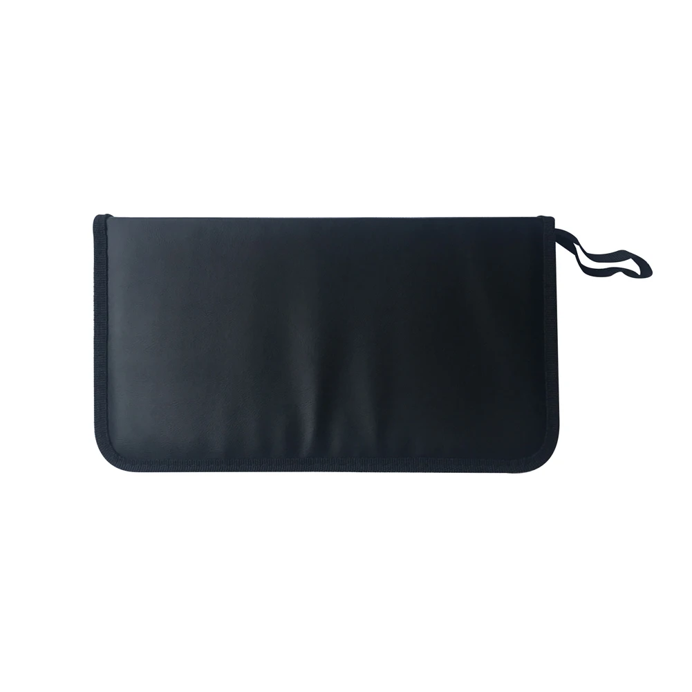 80 Sleeve Rectangle Car Storage Protection DVD Large Capacity CD Bag Scratch Resistant Tool Holder Artificial Leather Carry Case cd dvd storage bag cd dvd storage case