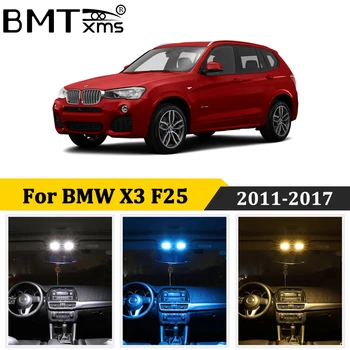 

BMTxms 22Pcs Canbus For BMW X3 F25 2011-2017 Car LED Interior Indoor Light Kit Error Free Auto Lamp Accessories