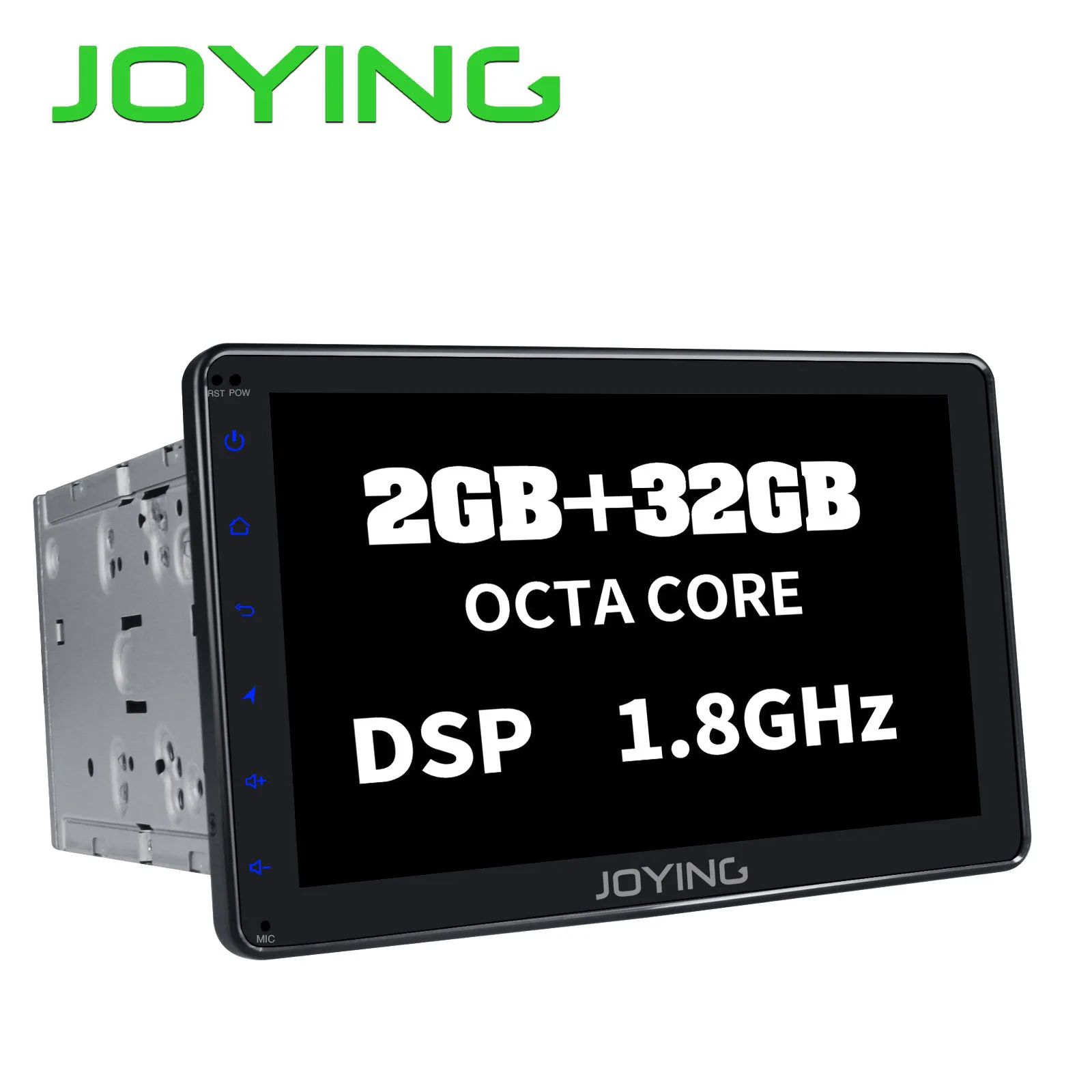Best JOYING 2 Din Car Radio 2GB Android 8.1 Octa Core GPS Receiver WIFI 8 inch HD display support Mirror link/Voice Command head unit 1