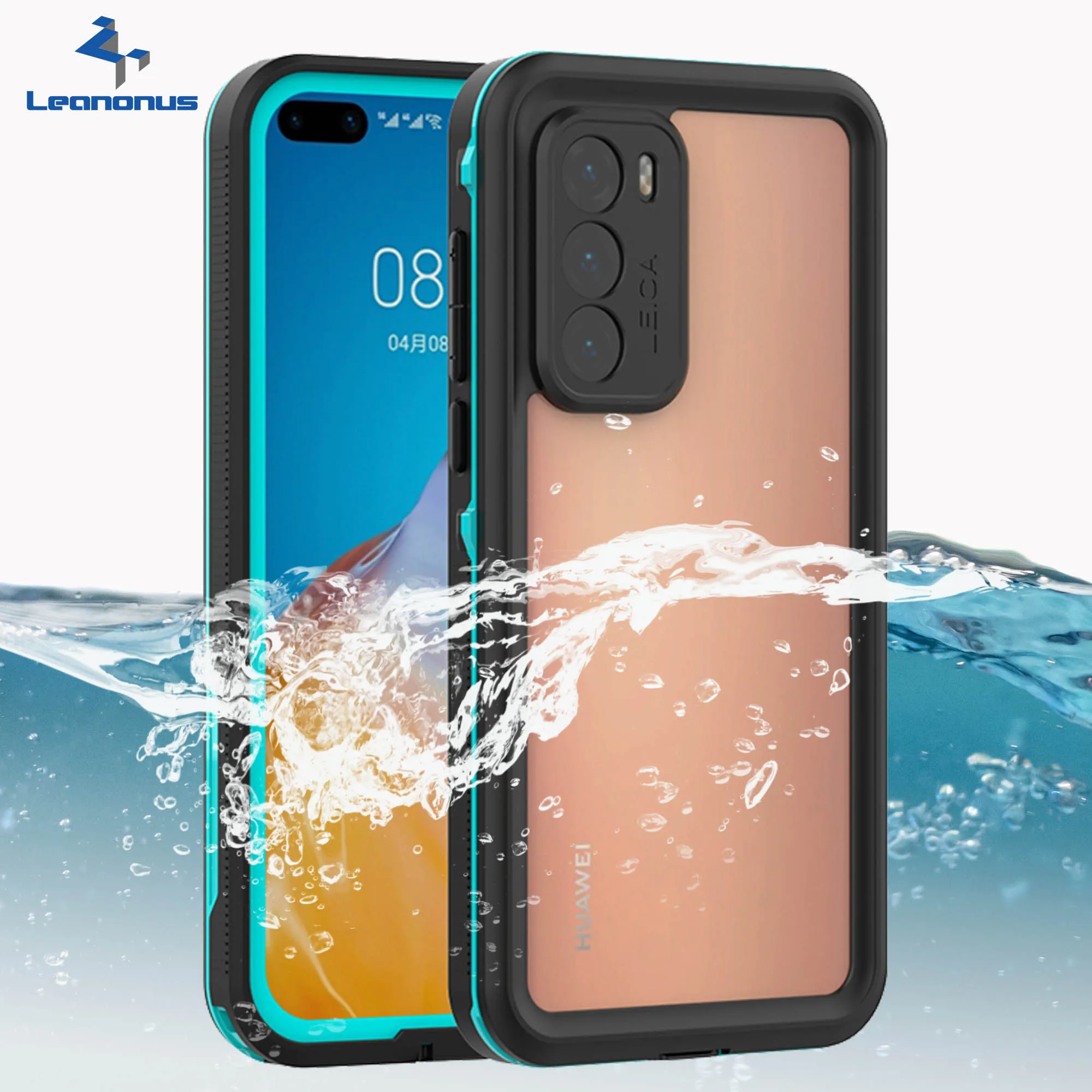 Bitingly Дайвинг подводный чехол для Huawei P40 Pro Funda ударопрочный водонепроницаемый P30