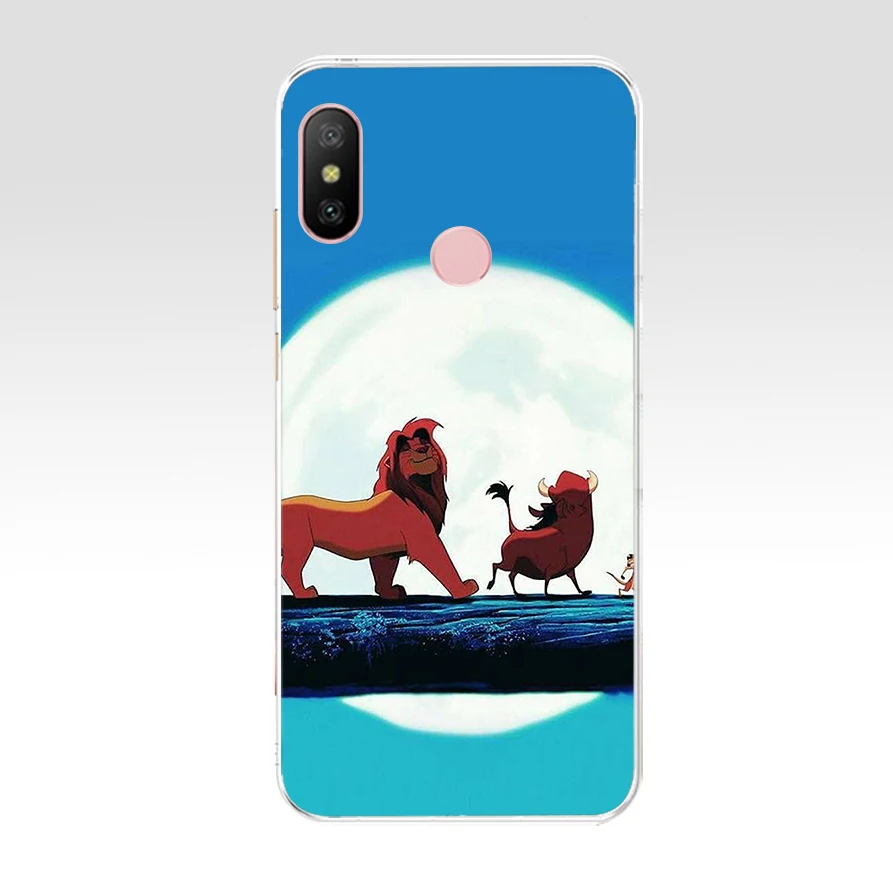 28 73AA подарок Король Лев simba Мягкий Силиконовый ТПУ чехол для телефона для Xiaomi Redmi 6 Pro 6A 7A Note 6 Pro 7 Чехол - Цвет: 28