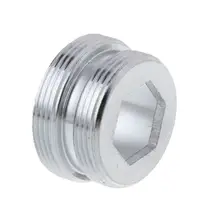 2 2 шт двойной резьбовой смеситель адаптер передачи M22 внутренний M24 внешний метрический прочный разъем очиститель воды кухня ванная комната части для крана