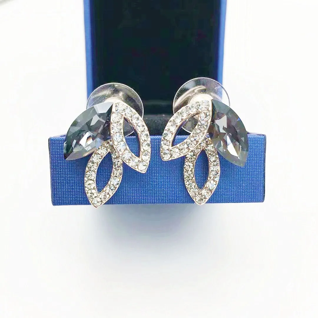MS betti Роскошные серьги-гвоздики с цветком с набор страз от swarovski для невесты свадебные женские gitfs