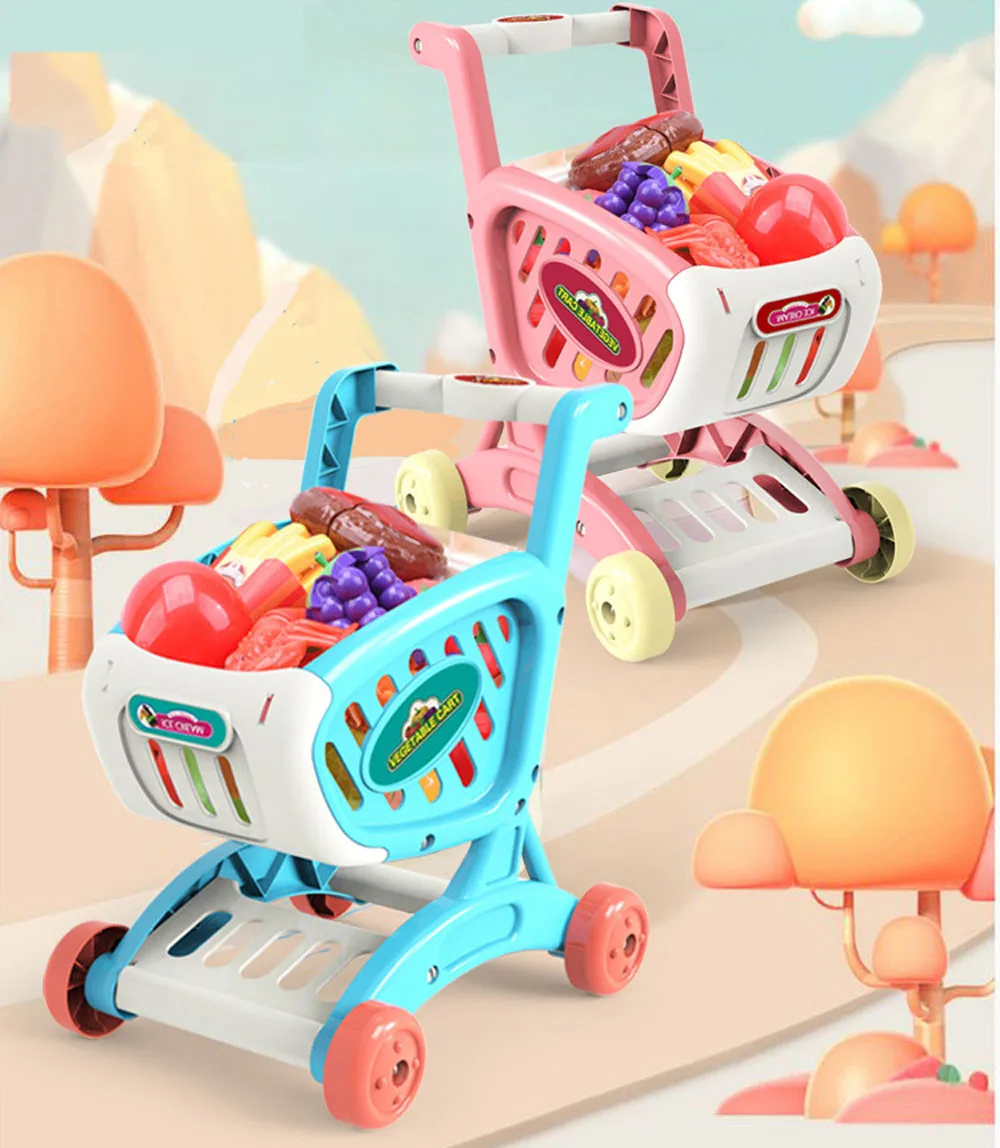 Креативные мини-игры для детей, игрушки для покупок, фрукты, овощи, ролевые игры, развивающие игрушки для детей, подарок