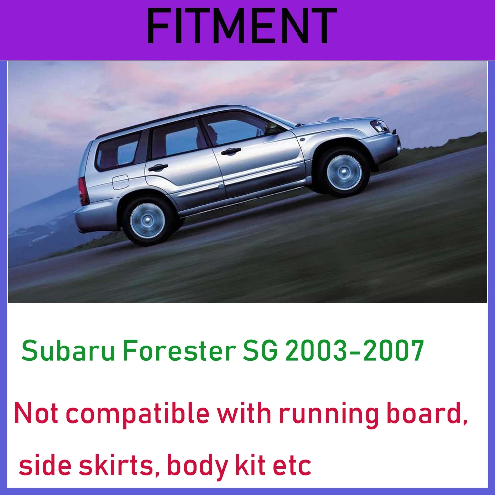 Автомобильные Брызговики для брызговиков Брызговики для Subaru Forester SG 2003-2007 Брызговики аксессуары