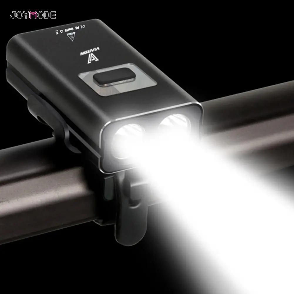 JOYMODE велосипед светильник USB Перезаряжаемые 500 люмен 3 режима велосипед передний Светильник лампы велосипед светодиодный головной светильник Велоспорт Светодиодный вспышка светильник Фонари