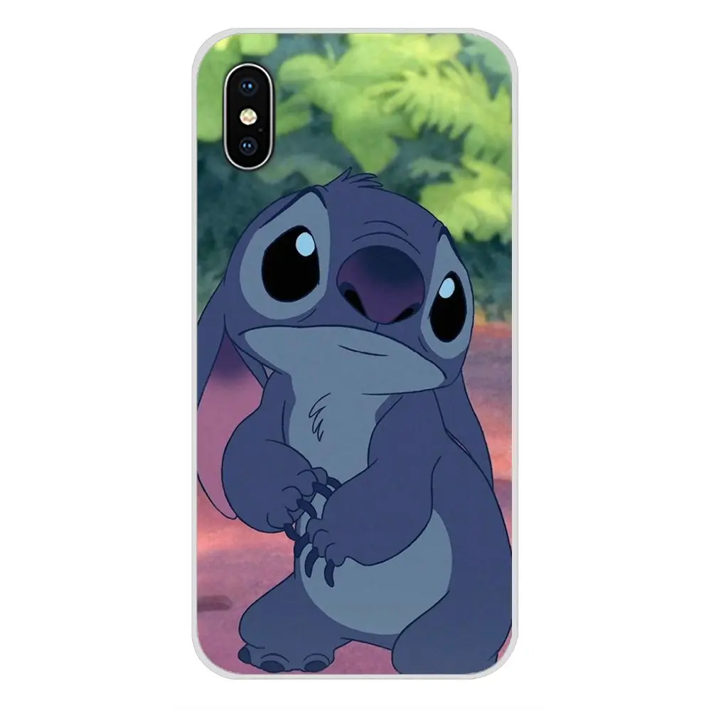 "Лило и Стич" Ohana для Apple IPhone X XR XS 11Pro MAX 4S 5s 5C SE 6S 7 8 Plus ipod touch 5 6 Аксессуары чехлы для телефонов - Цвет: images 11
