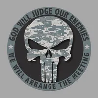 skull Camo Army Military Die Cut Decal Suitable for Car Truck motos india weed Sticker 4x4