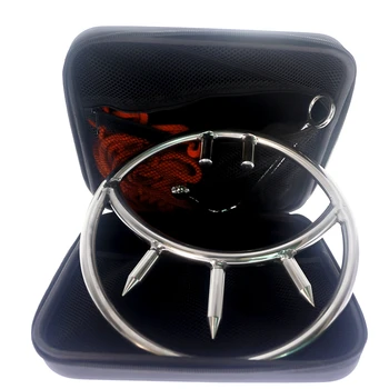 Stainless Steel Japanese Shibari Ring Set Suspension Bondage Gear Accessories Chastity Device BDSM Game Sex Toys 09