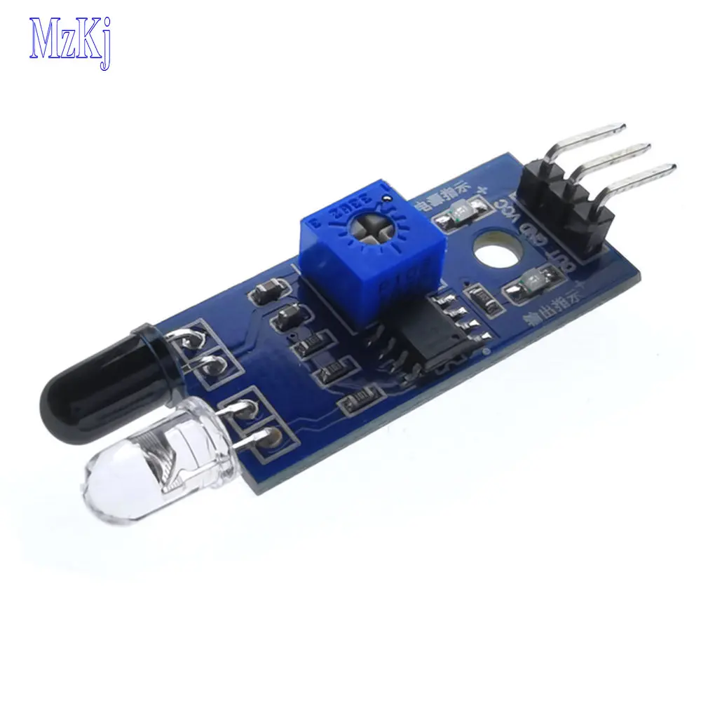 Горячее предложение IR Инфракрасный обходом препятствий Сенсор модуль для Arduino салона автомобиля Робот 3