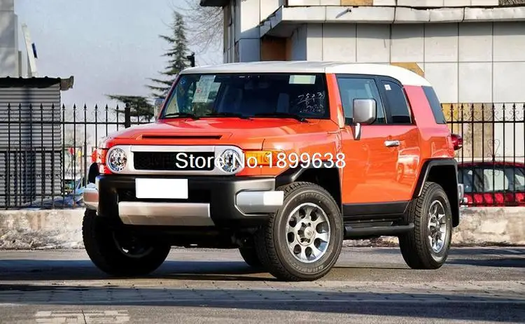 2 шт. супер яркий 7 цветов RGB светодиодный ангельские глазки для Toyota FJ Cruiser 07-14 светодиодный фонарь Halo angel Demon eyes Rings