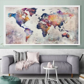 

5d diy diamond painting mosaic abstract world map diamond painting full square round embroidery sale graffiti home decor