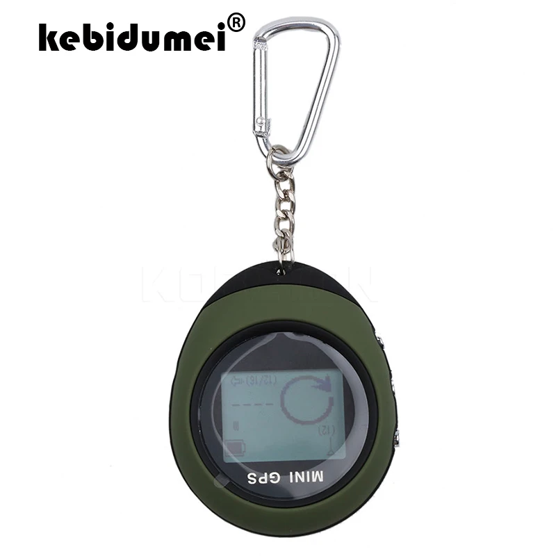 

kebidumei Handheld Mini GPS Navigation USB Rechargeable Location Tracker with Compass For Outdoor Travel Climbing Universal