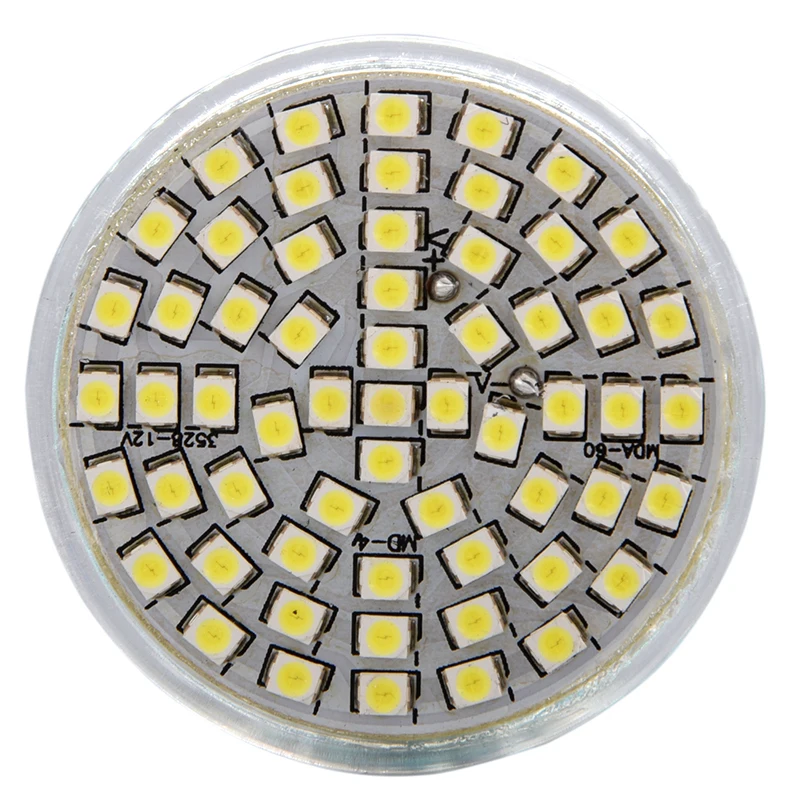 4x MR16 GU5.3 White 60 SMD 3528 LED Energy Saving Spotlight Light Lamp Bulb 12V
