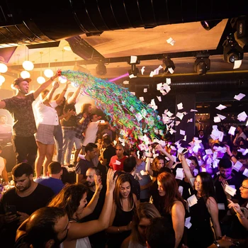 

10pcs/Bag Magic Common Props Throw Streamers Magic Tricks Multicolor Spider Thread Magic Props Bar Party Toys Easy to Play