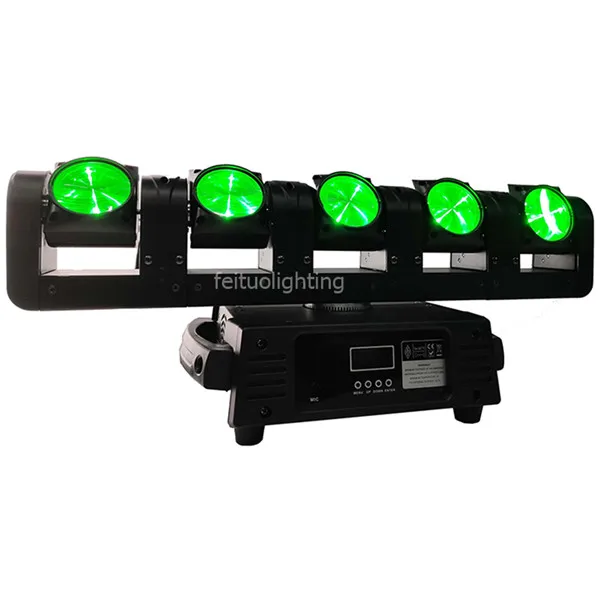 Flycase) пиксельный светодиодный светильник с подвижной головкой 5x15 Вт RGBW 4в1 Lyre движущийся головной Луч Синий ЖК-экран DMX ДИСКО-светильник