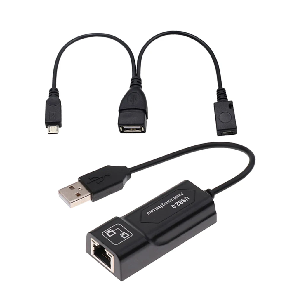 LAN Ethernet Adapter For Fire TV Stick 2nd 3rd Stream Box Hard Wired Fast