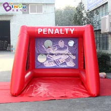 Прочные футбольные ворота 2,5x3,5x2 м для продажи/надувные футбольные игры для детей, игрушки для улицы